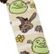 Shrek Womens Shrek & Donkey With Flowers Women's Quarter Crew Socks